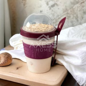 axesso Madame Coco Pansy Kaşıklı Atıştırmalık Kabı AXCK