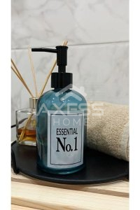 Axesso Premium Desenli Mavi Cam Sabunluk